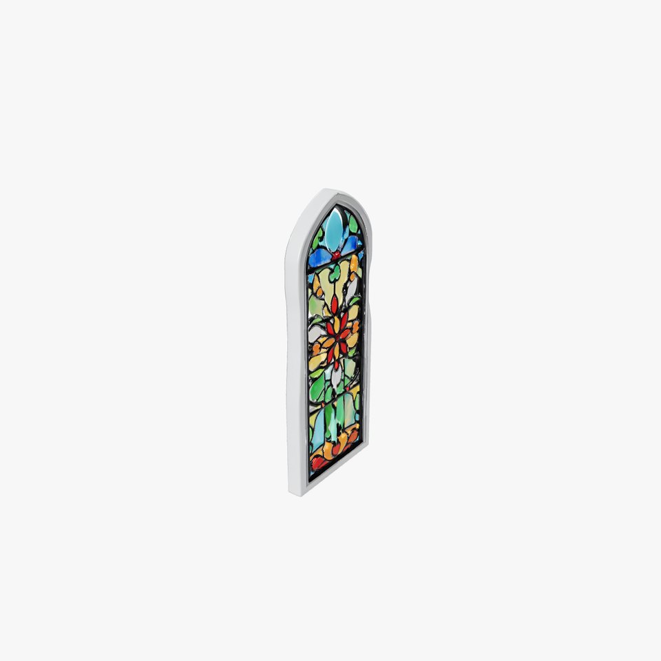 Colorful Stained Glass Window model pack